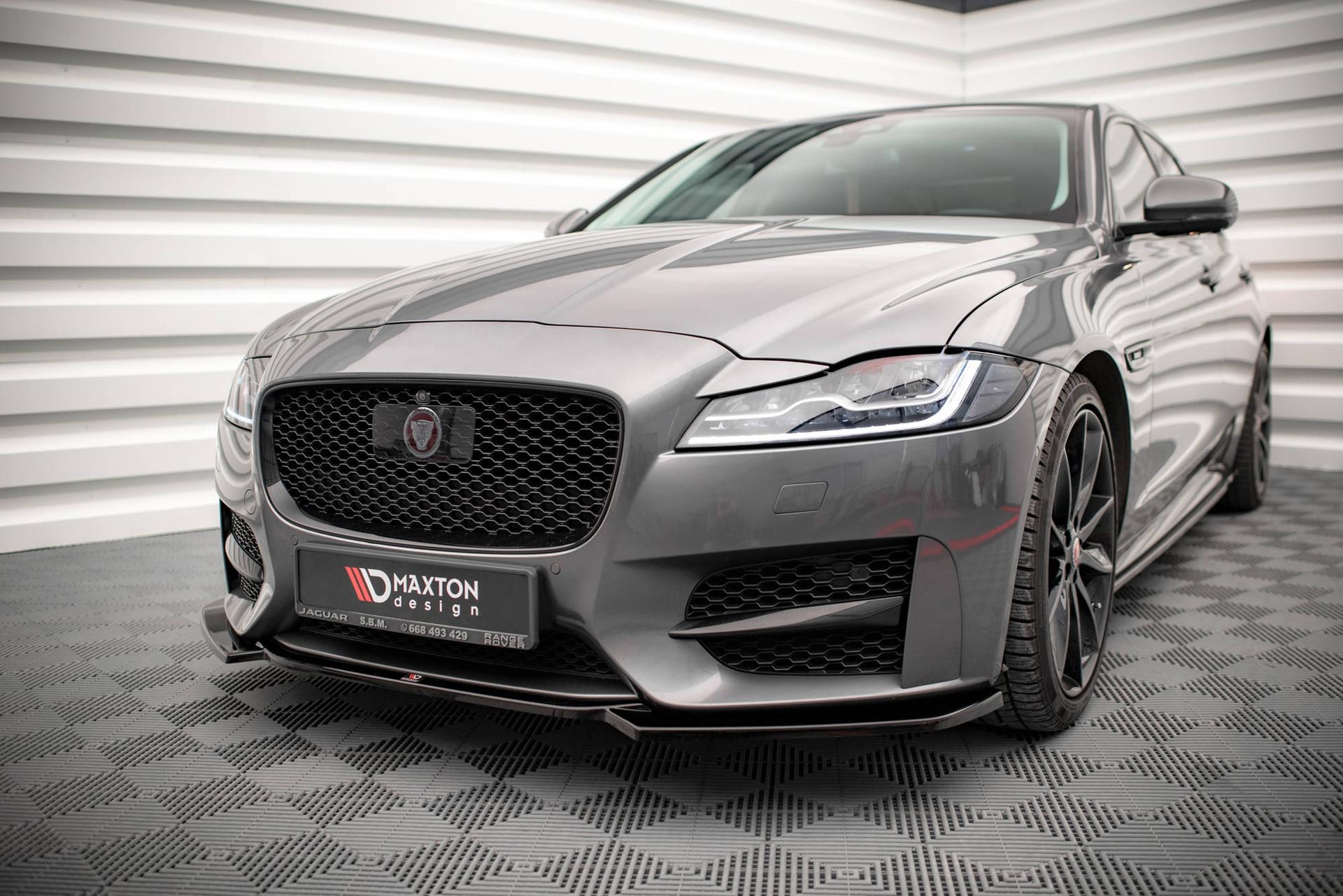 Maxton Design Frontspoiler V.1 Jaguar XF R-sport MK2