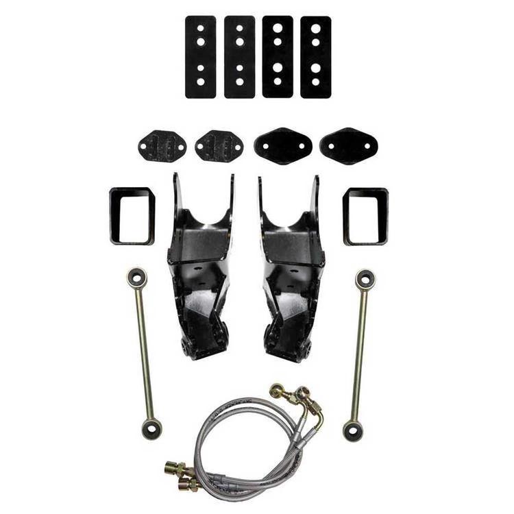 Bakre coilover FOX med behållare fästen Skyjacker höjning 4,5-6 tum för Jeep Wrangler JK 2-dörrars 2007-2018 och Jeep Wrangler JK 4-dörrars 2007-2018