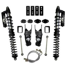 Bakre FOX Performance 2.0 med behållare coilovers uppgraderingssats Skyjacker höjning 4,5-6 tum för Jeep Wrangler JK 2-dörrars 2007-2018 och Jeep Wrangler JK 4-dörrars 2007-2018