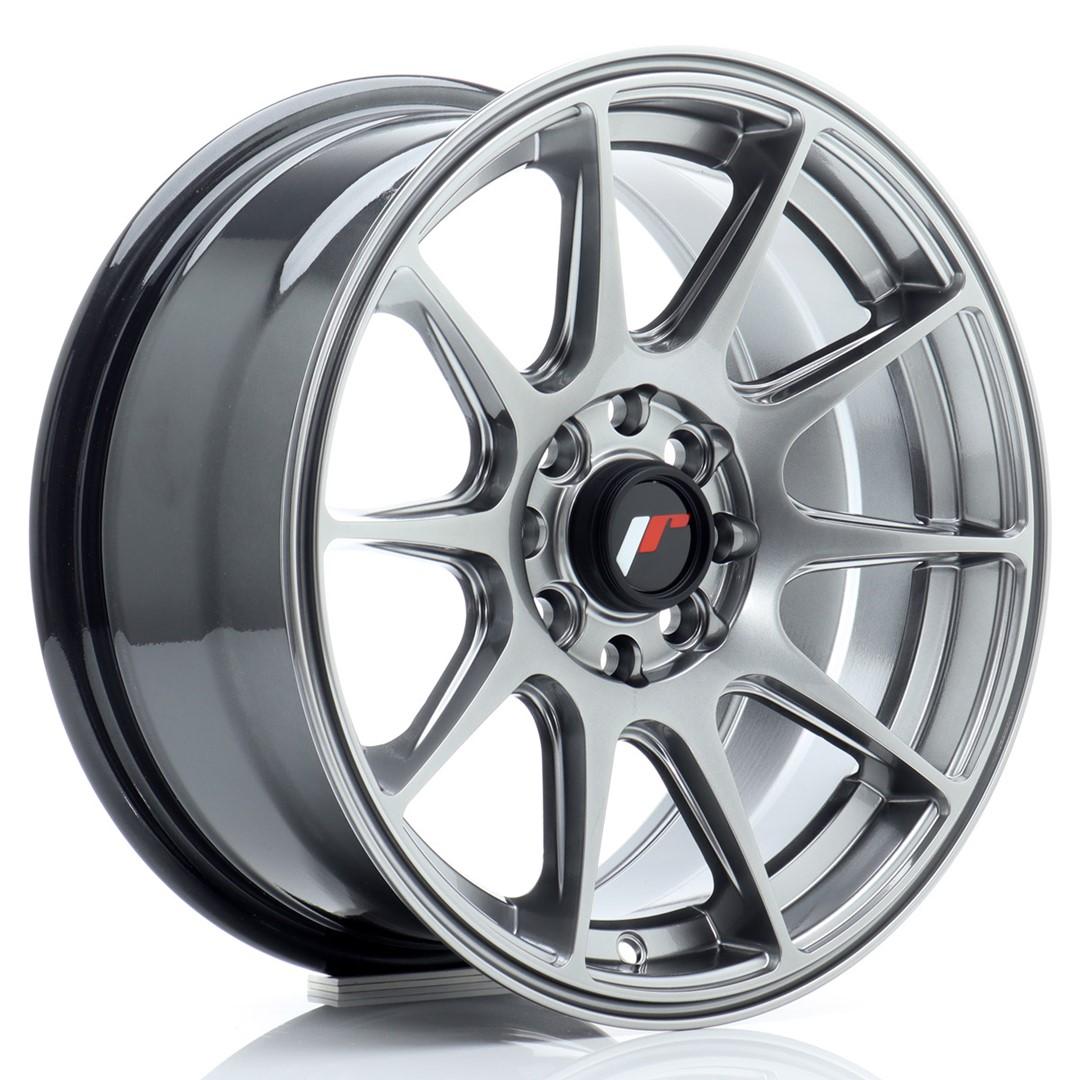 JR Wheels JR11 alumiinivanne, Harmaa, 15"