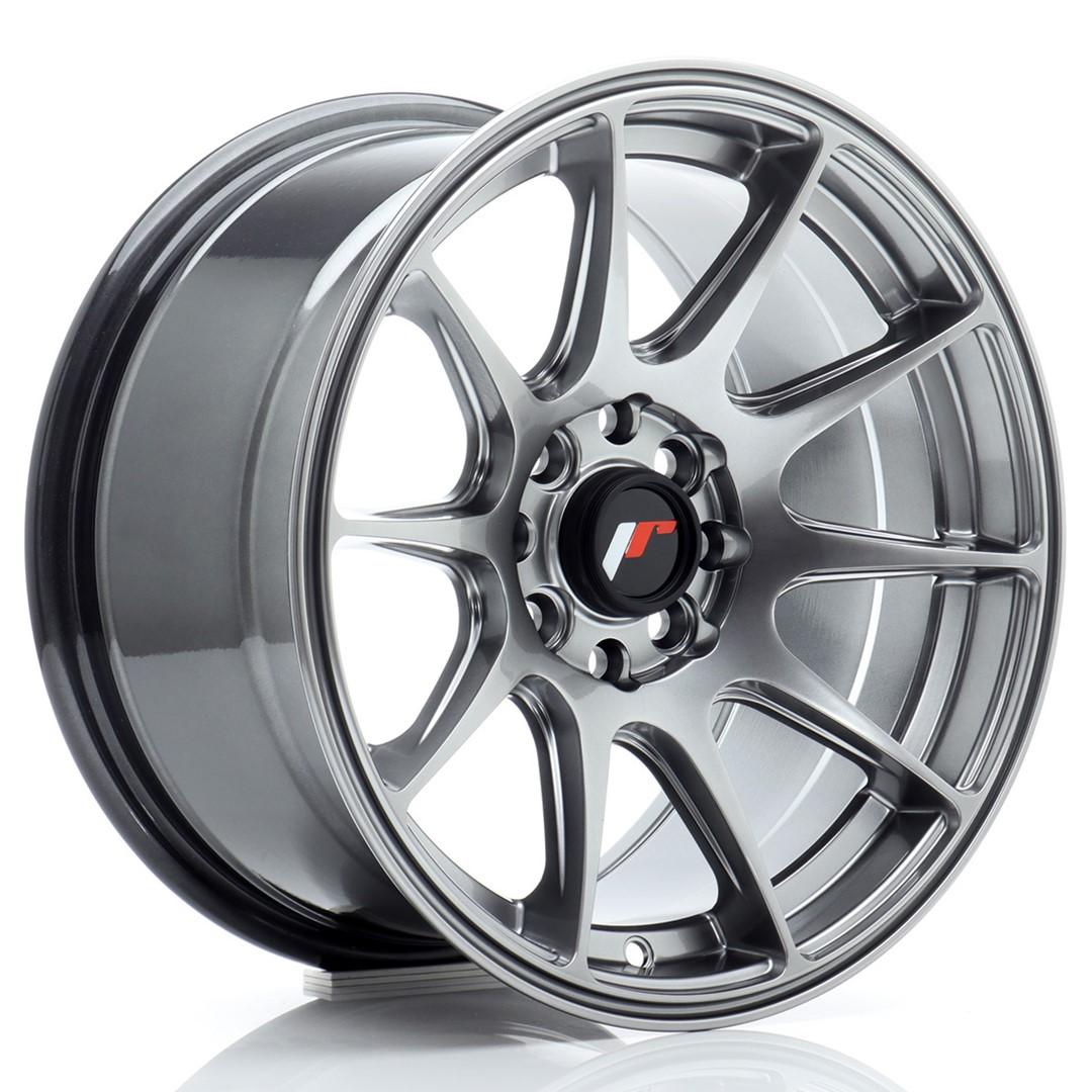 JR Wheels JR11 alumiinivanne, Harmaa, 15"