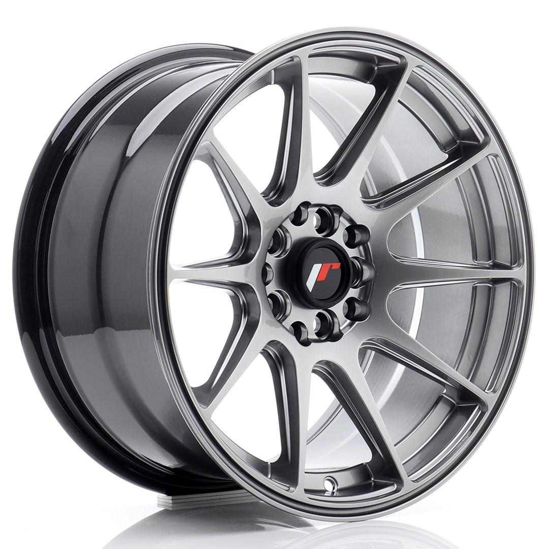 JR Wheels JR11 aluminiumfälg i Grå, 16"