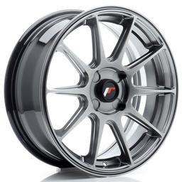 JR Wheels JR11 alumiinivanne, Harmaa, 17"