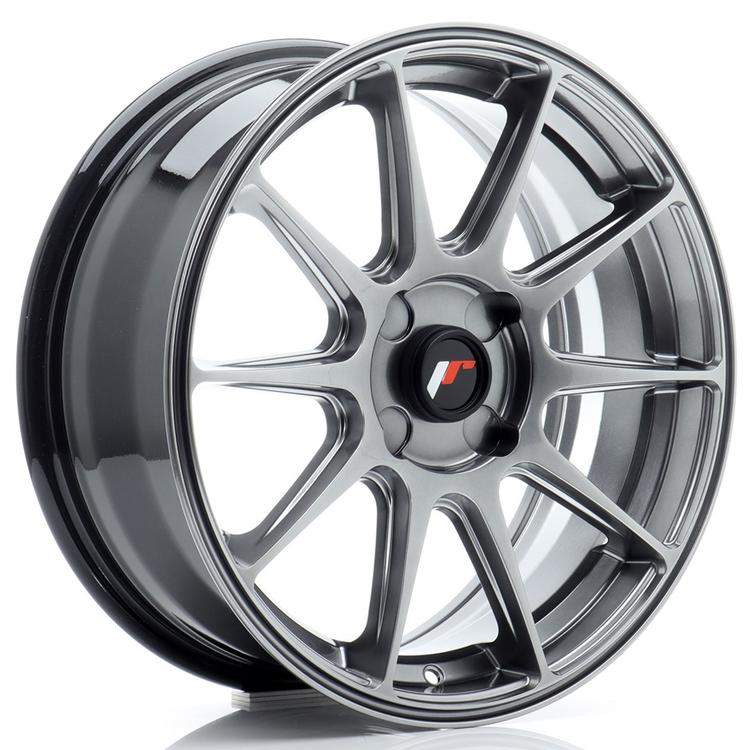JR Wheels JR11 aluminiumsfælg i Grå, 17"