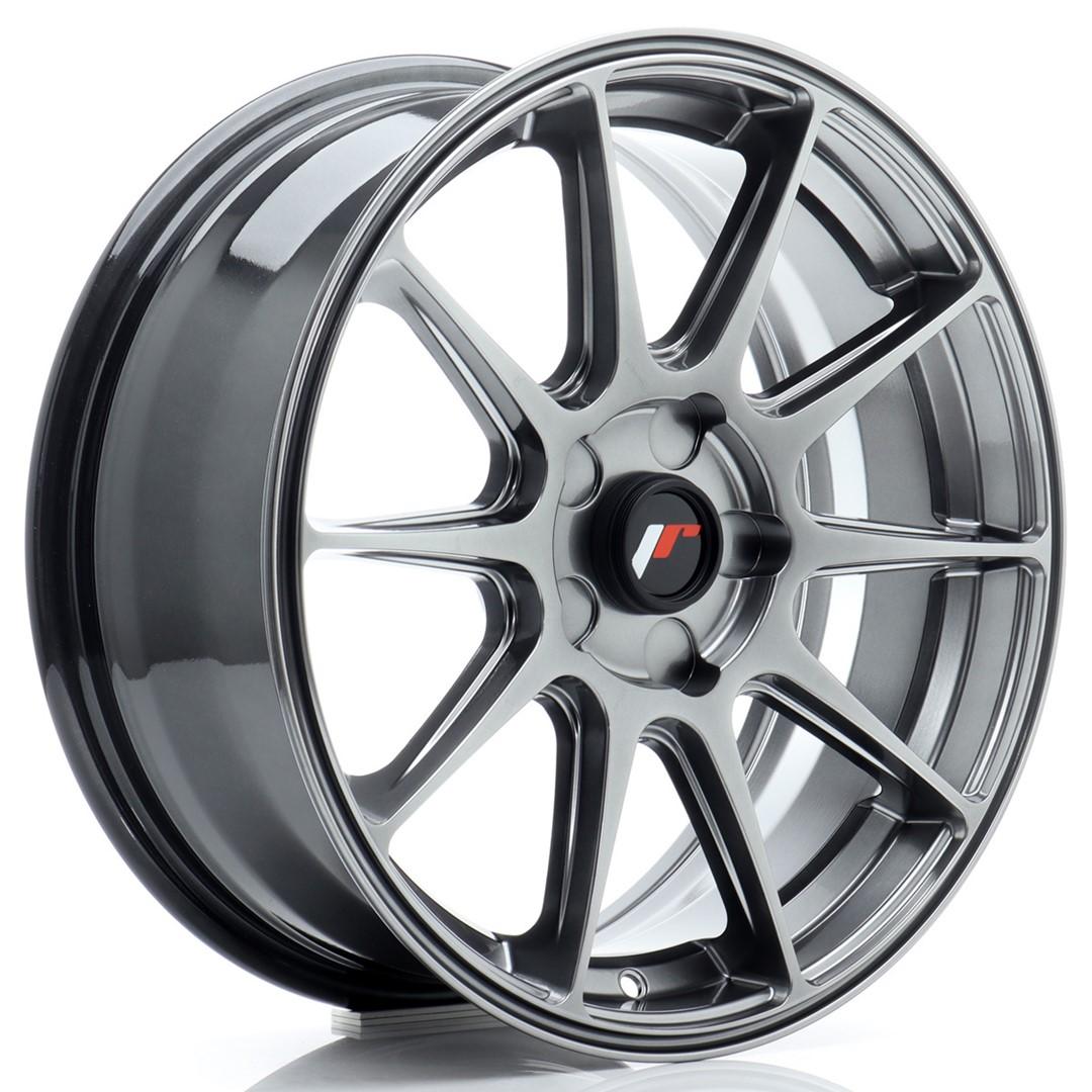 JR Wheels JR11 aluminiumsfælg i Grå, 17"
