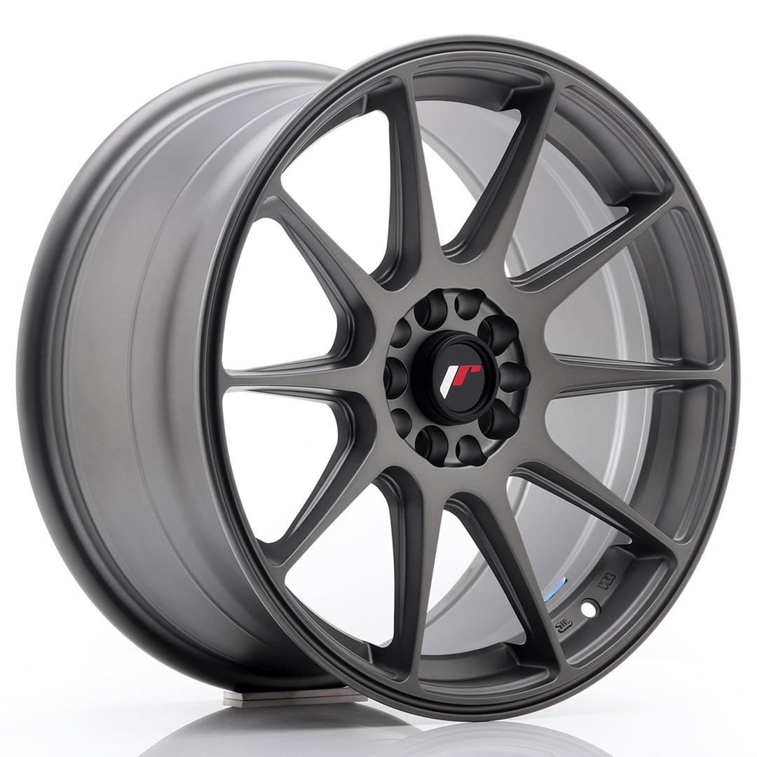 JR Wheels JR11 alumiinivanne, Harmaa, 17"