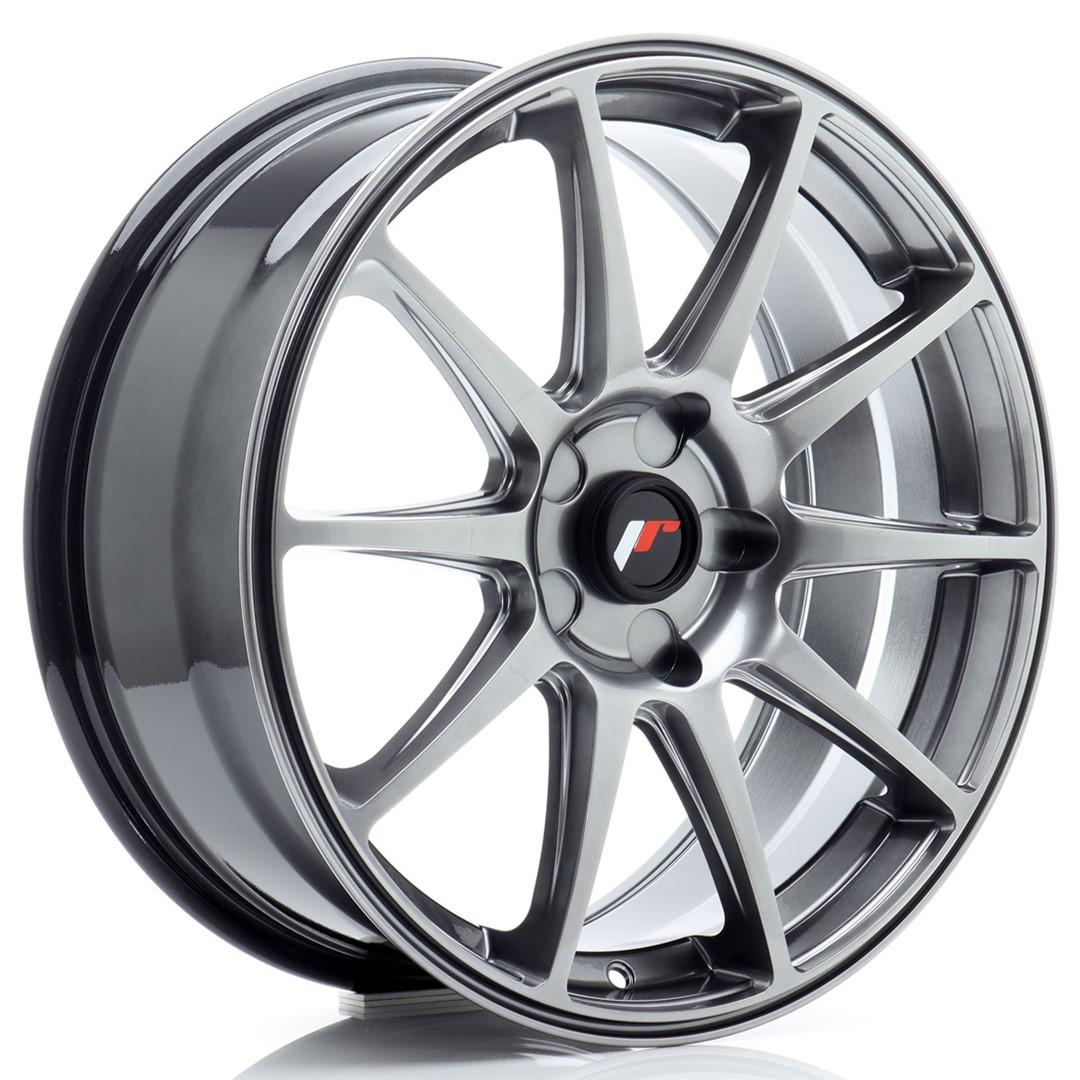 JR Wheels JR11 aluminiumsfælg i Grå, 18"