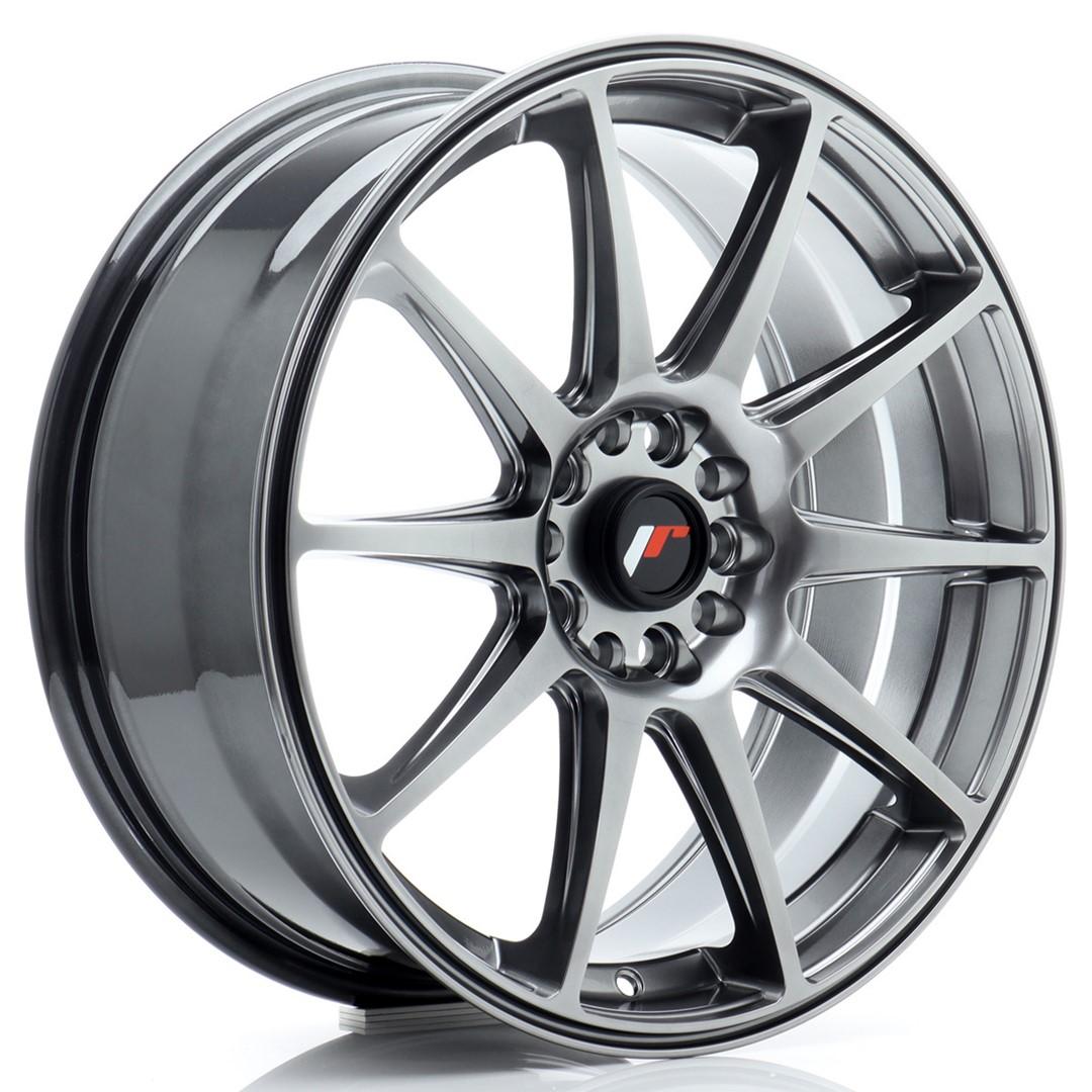 JR Wheels JR11 alumiinivanne, Harmaa, 18"