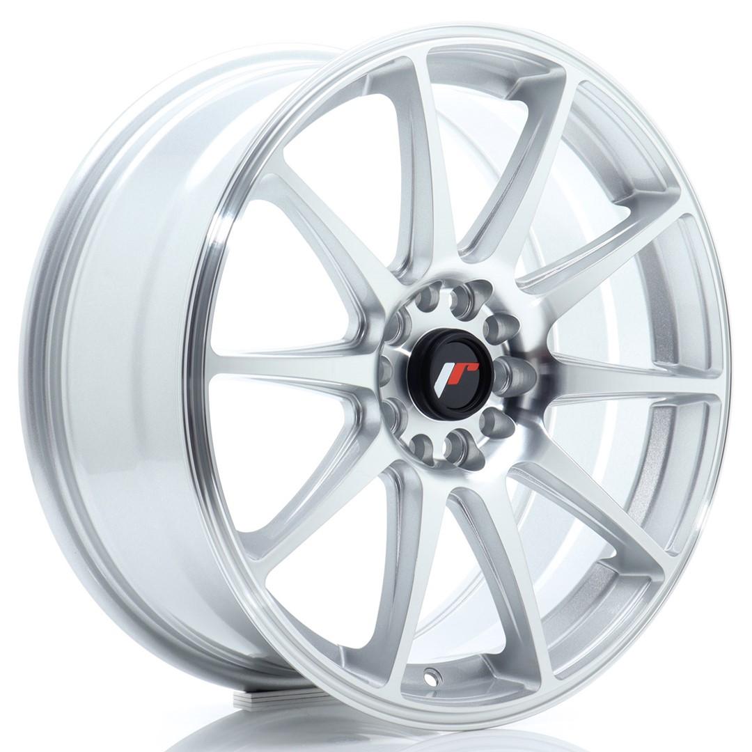 JR Wheels JR11 alumiinivanne, Hopea, 18"