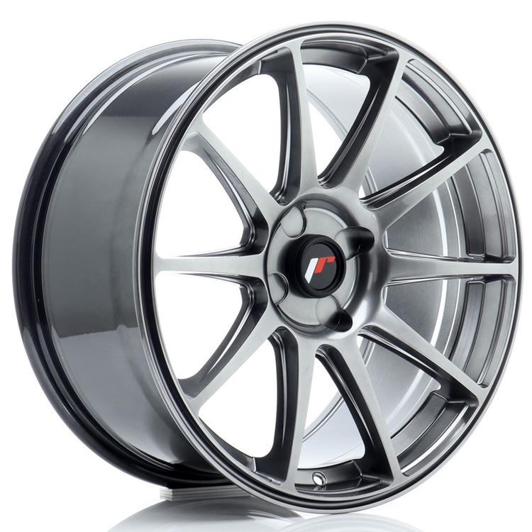 JR Wheels JR11 alumiinivanne, Harmaa, 18"