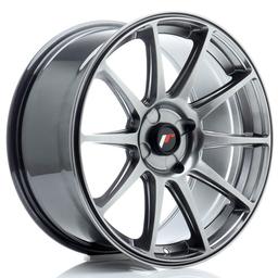 JR Wheels JR11 alumiinivanne, Harmaa, 18"