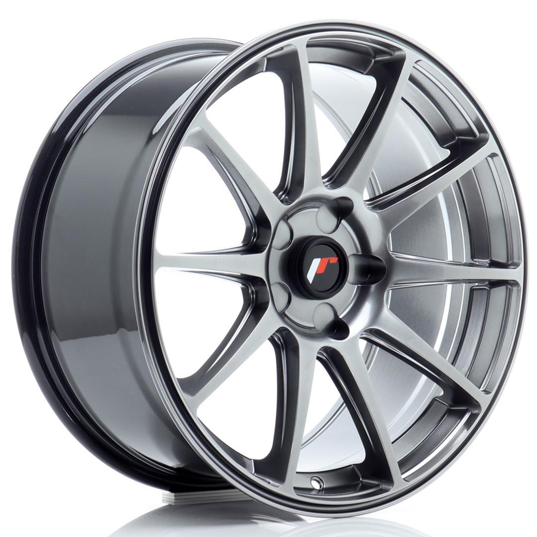JR Wheels JR11 aluminiumsfælg i Grå, 18"