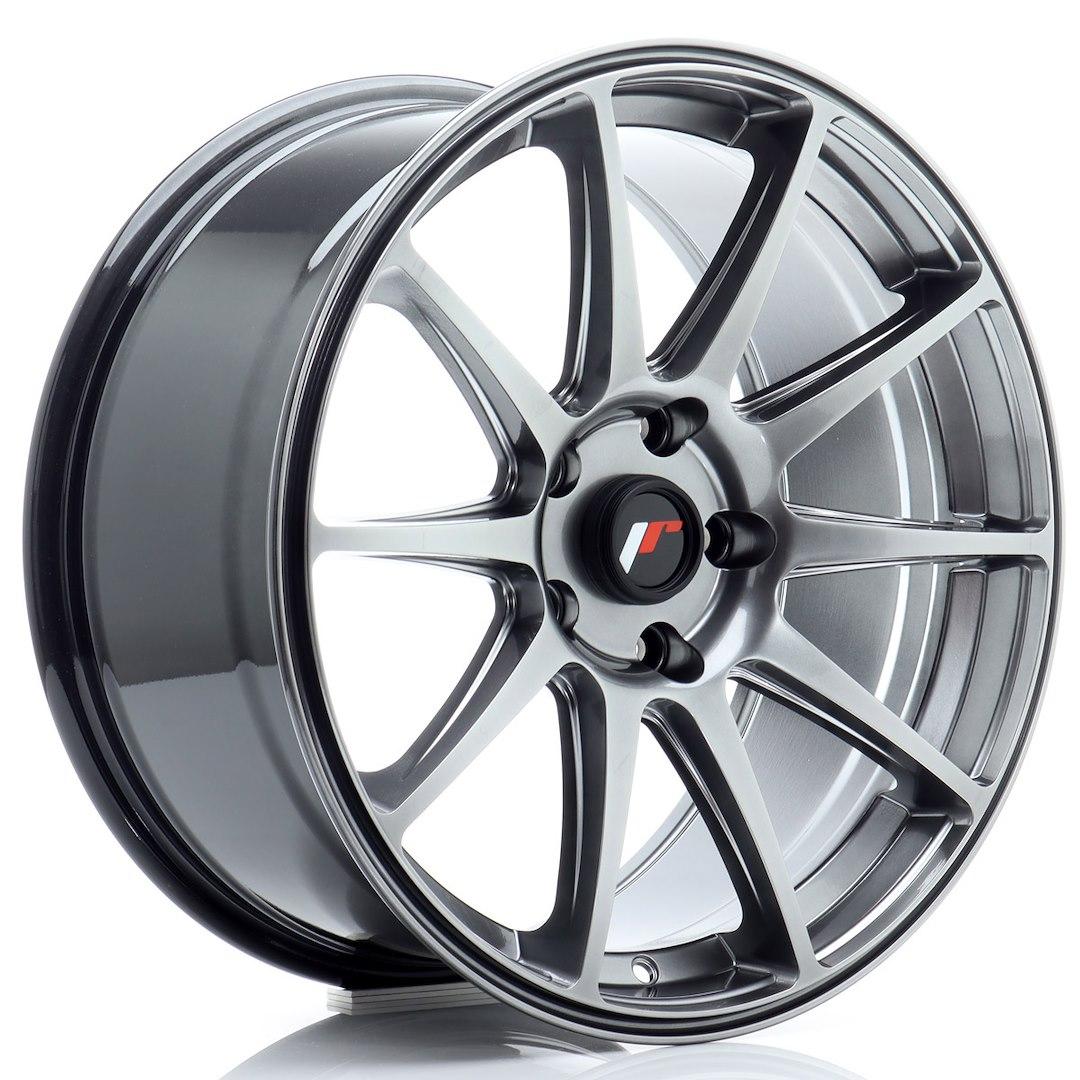JR Wheels JR11 aluminiumsfelg i Grå, 18"