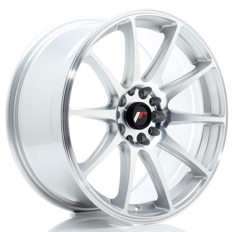 JR Wheels JR11 aluminiumfälg i Silver, 18"