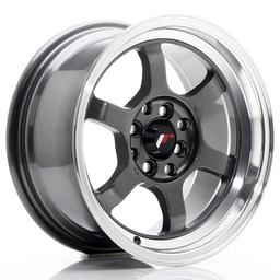 JR Wheels JR12 alumiinivanne, Harmaa, 15"