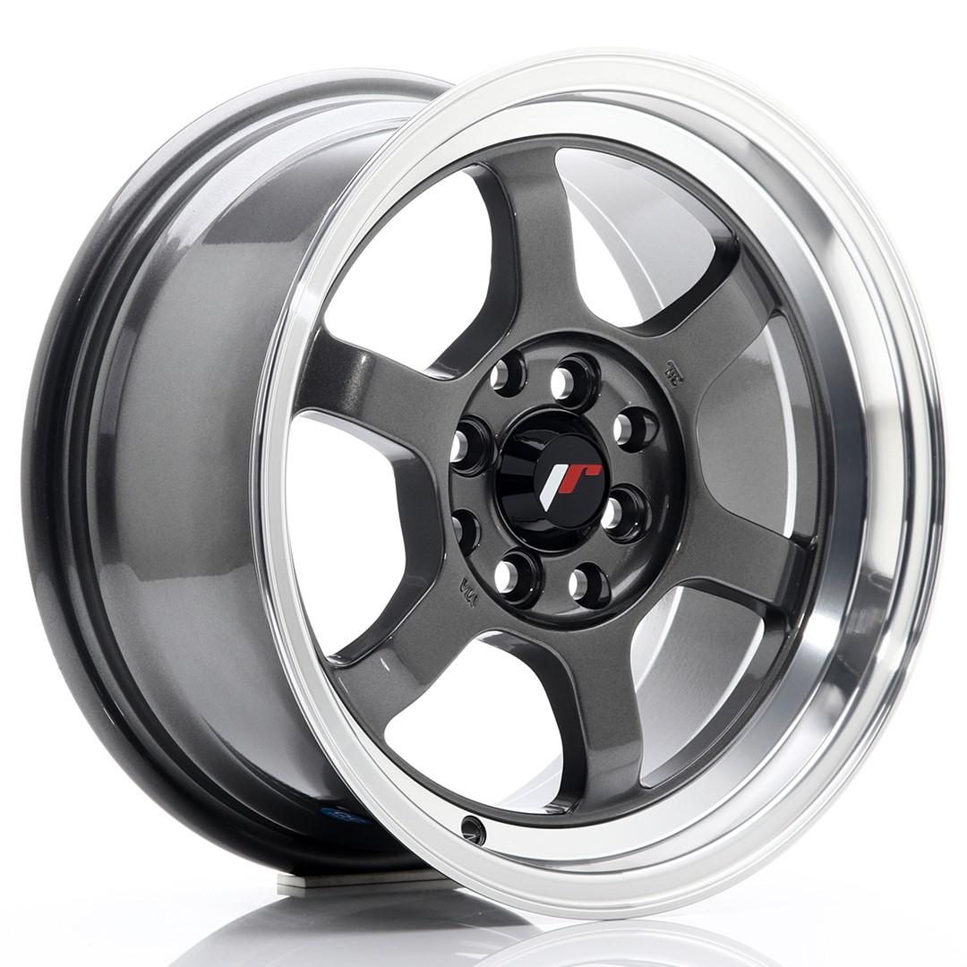 JR Wheels JR12 alumiinivanne, Harmaa, 15"
