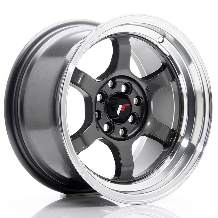 JR Wheels JR12 alumiinivanne, Harmaa, 15"
