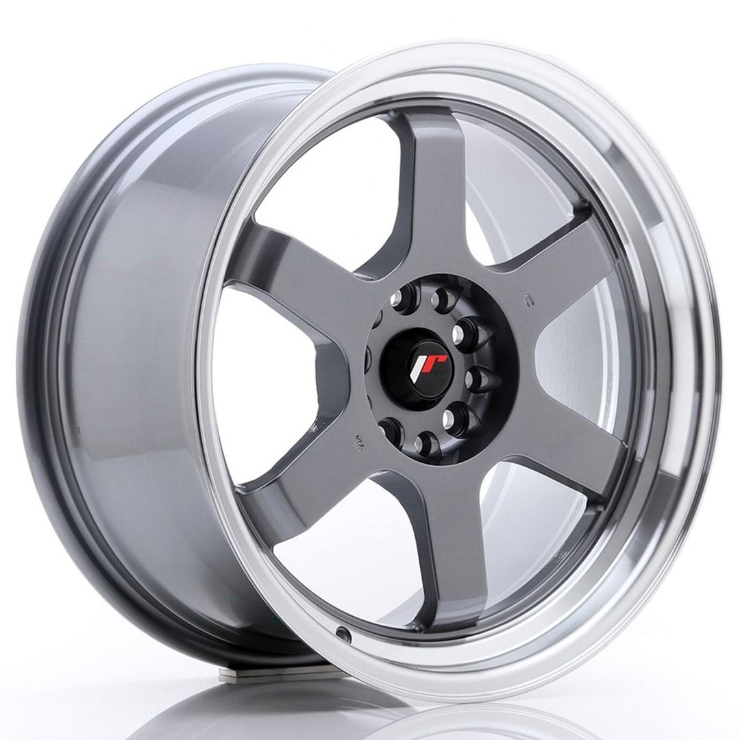 JR Wheels JR12 alloy wheel in Grey, 18"