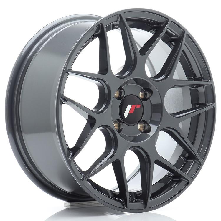 JR Wheels JR18 aluminiumfälg i Grå, 16"
