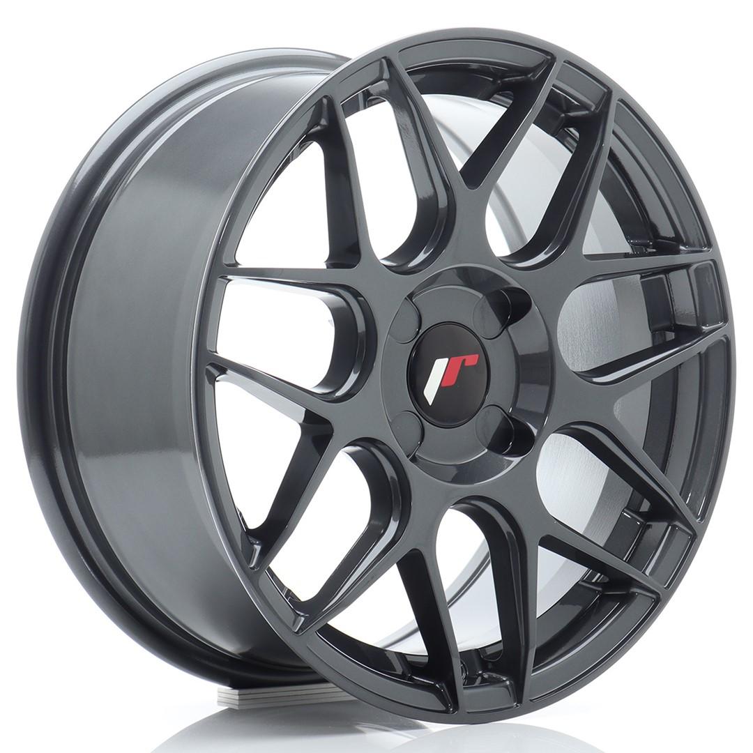 JR Wheels JR18 aluminiumsfælg i Grå, 16"