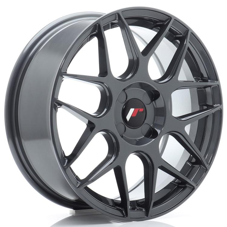 JR Wheels JR18 aluminiumfälg i Grå, 17"