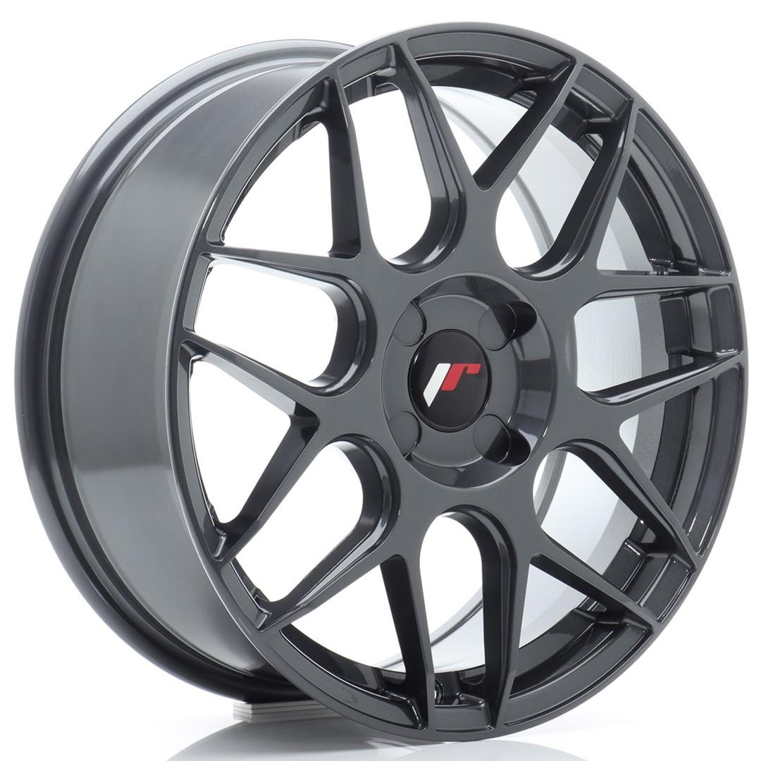 JR Wheels JR18 aluminiumsfælg i Grå, 17"
