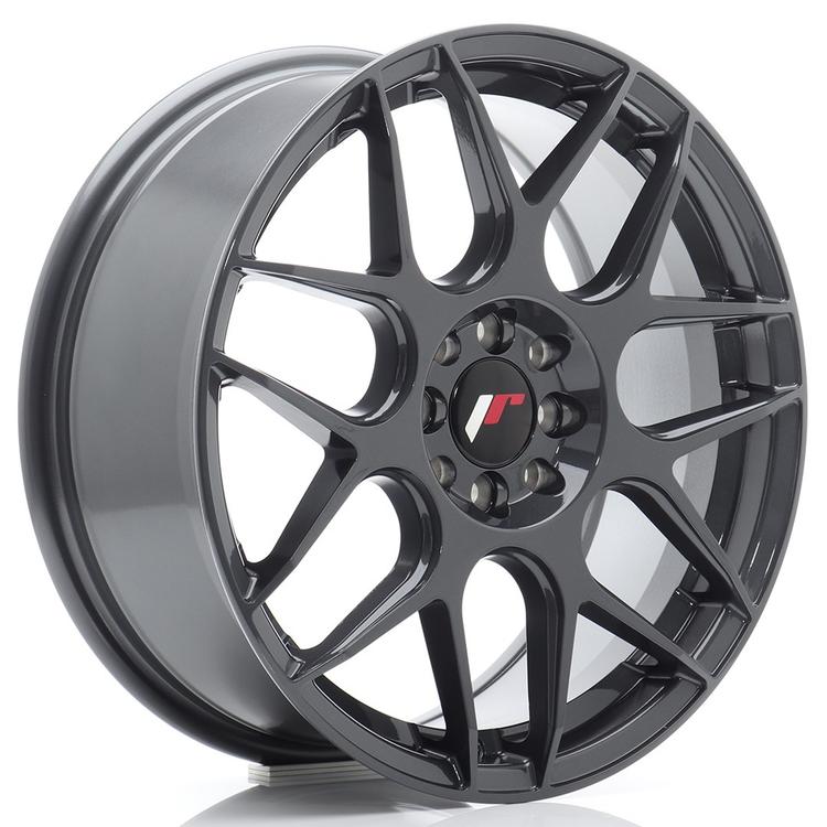 JR Wheels JR18 aluminiumfälg i Grå, 17"