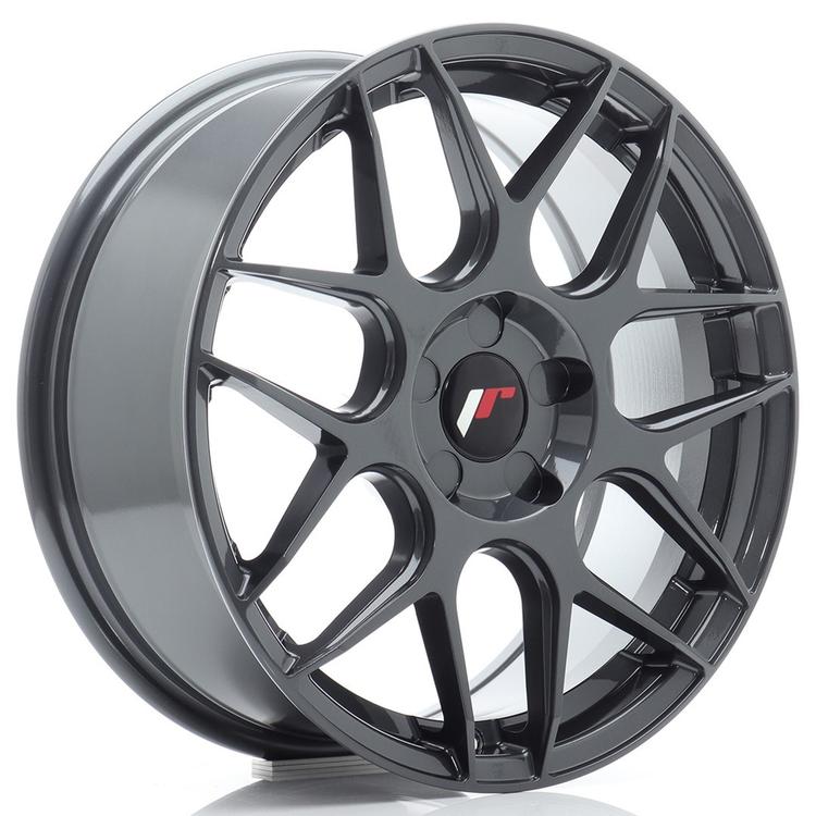 JR Wheels JR18 aluminiumfälg i Grå, 17"