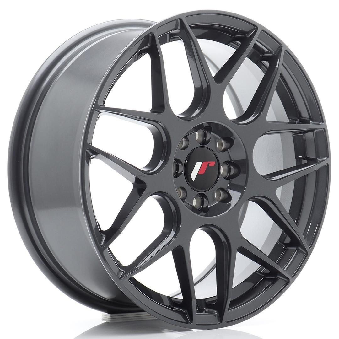 JR Wheels JR18 aluminiumsfælg i Grå, 17"
