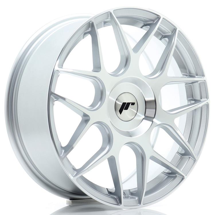 JR Wheels JR18 aluminiumfälg i Silver, 17"