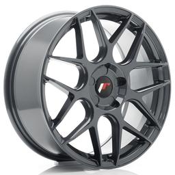 JR Wheels JR18 alumiinivanne, Harmaa, 18"
