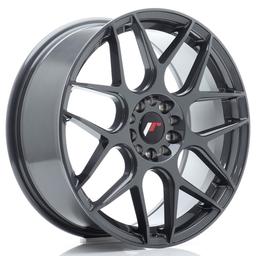 JR Wheels JR18 alumiinivanne, Harmaa, 18"