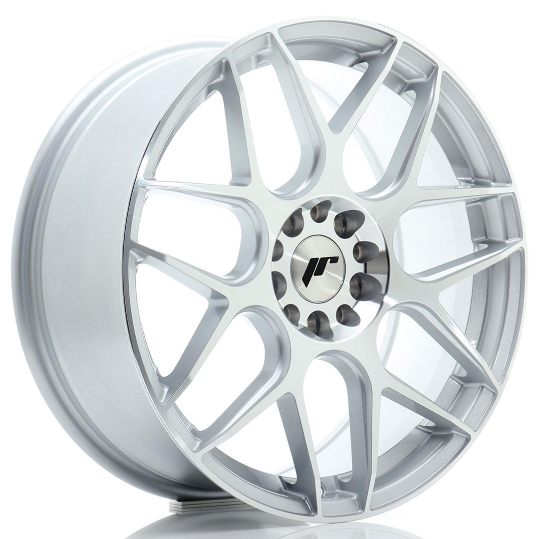 JR Wheels JR18 alumiinivanne, Hopea, 18"