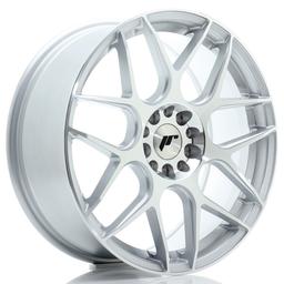 JR Wheels JR18 alumiinivanne, Hopea, 18"