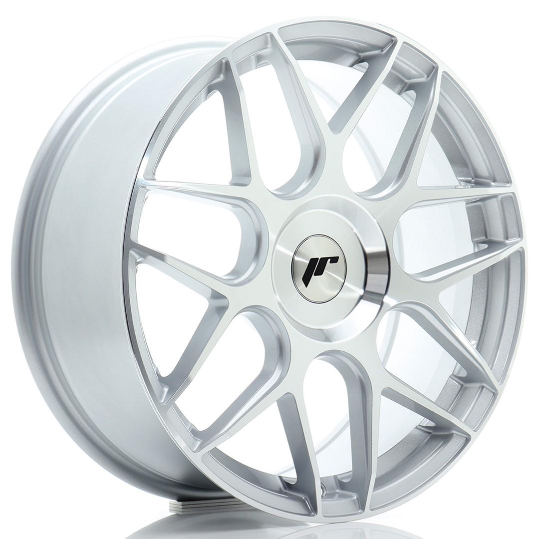 JR Wheels JR18 alumiinivanne, Hopea, 18"