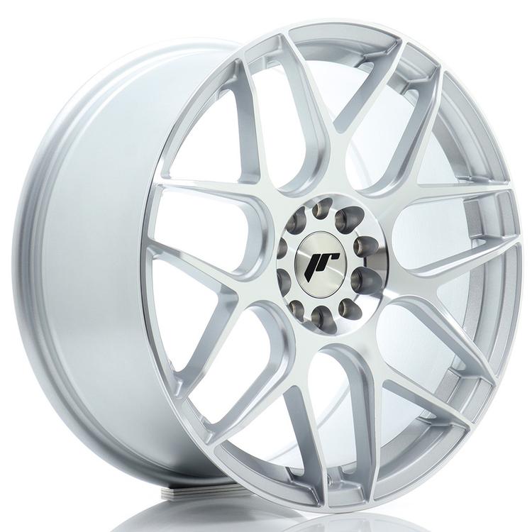 JR Wheels JR18 alumiinivanne, Hopea, 18"