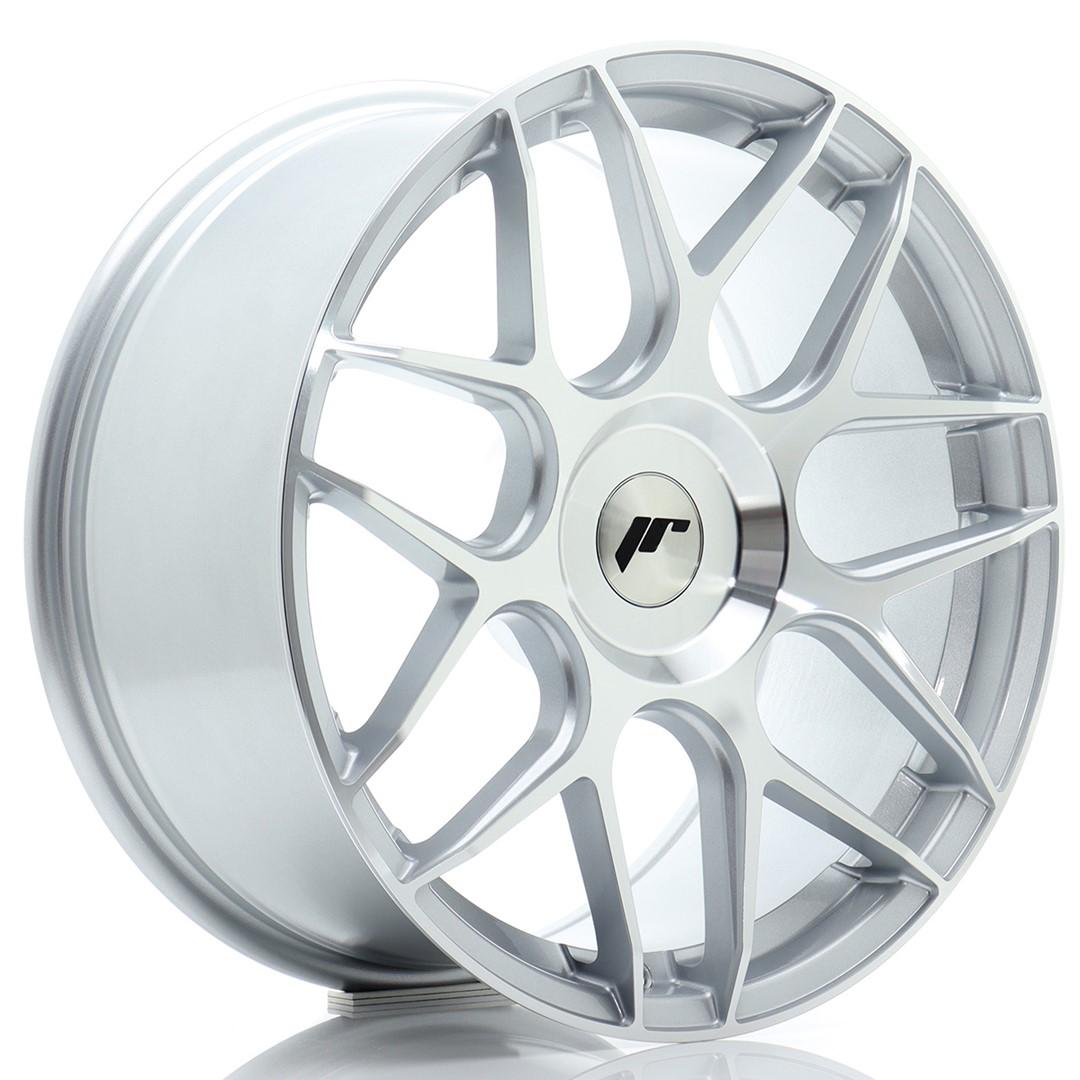 JR Wheels JR18 aluminiumsfælg i Sølv, 18"