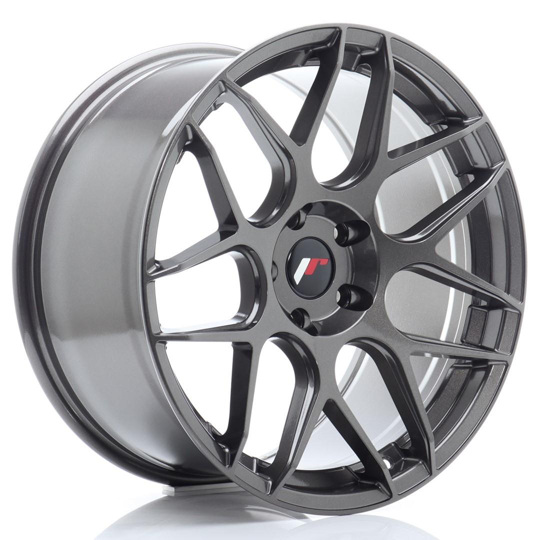 JR Wheels JR18 alumiinivanne, Harmaa, 19"