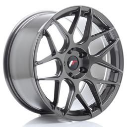 JR Wheels JR18 alumiinivanne, Harmaa, 19"