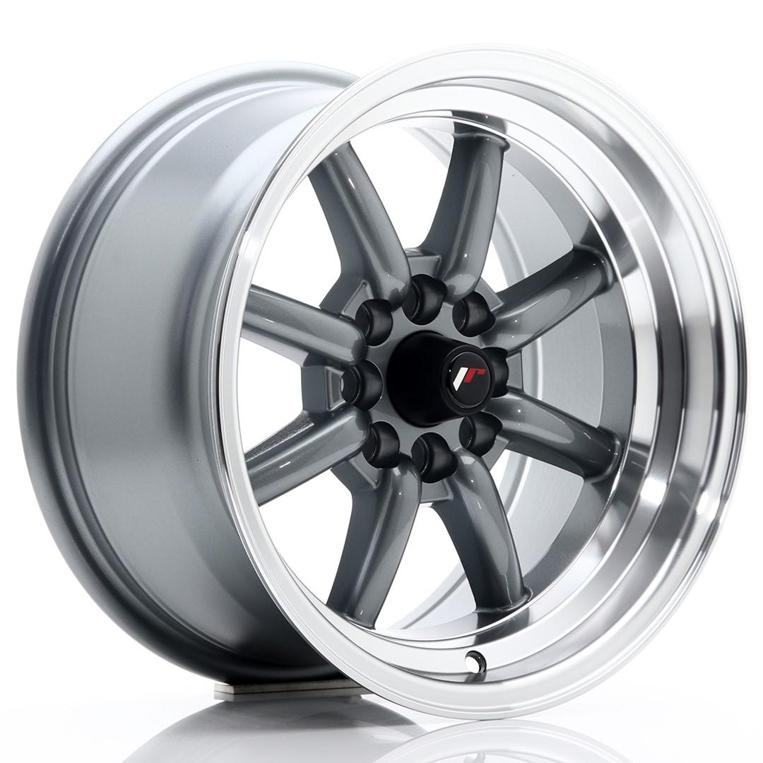 JR Wheels JR19 aluminiumfälg i Grå, 15"
