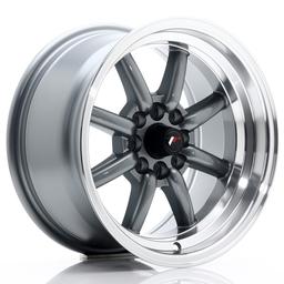 JR Wheels JR19 aluminiumfälg i Grå, 15"