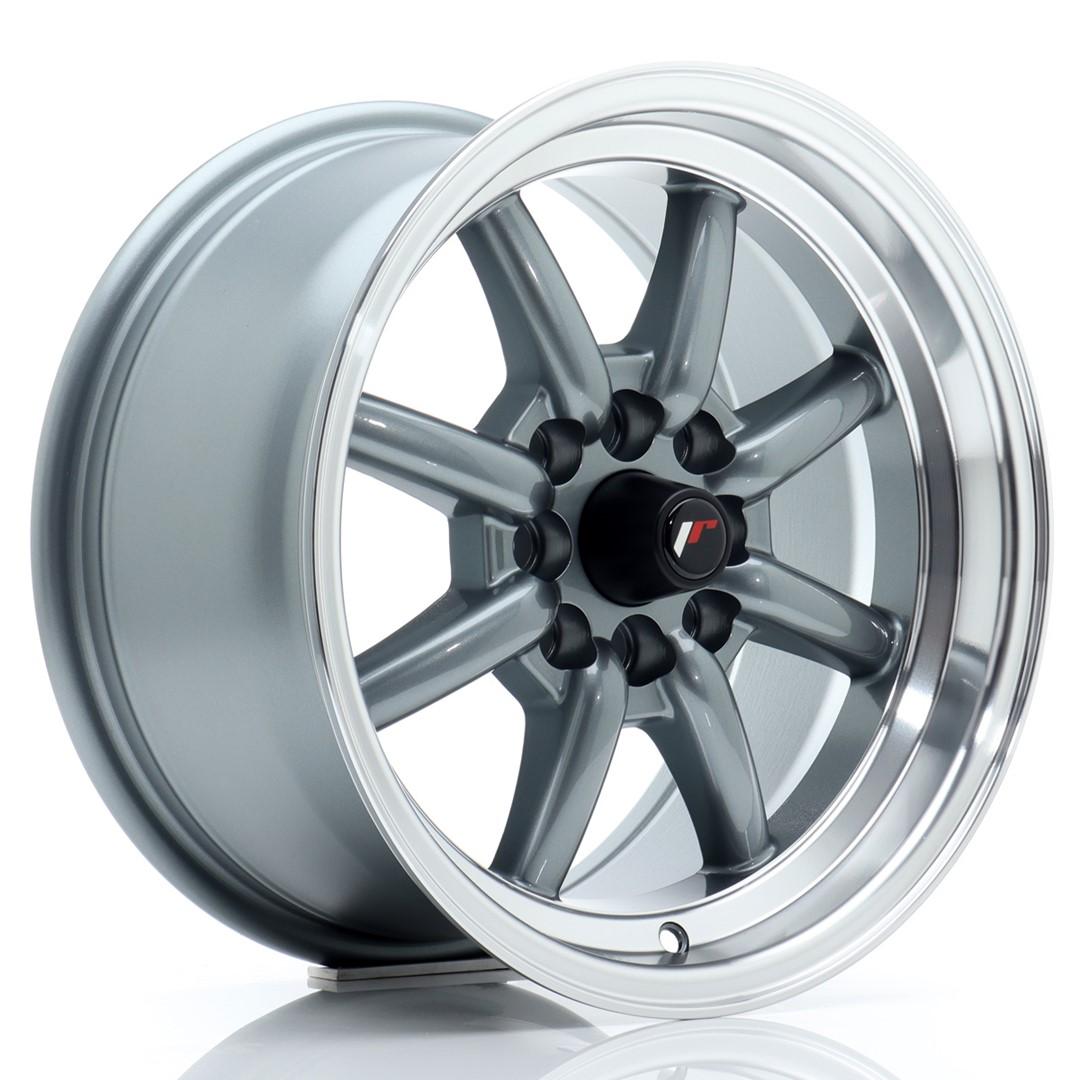 JR Wheels JR19 aluminiumfälg i Grå, 15"
