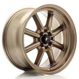 JR Wheels JR19 alumiinivanne, Pronssi, 17"