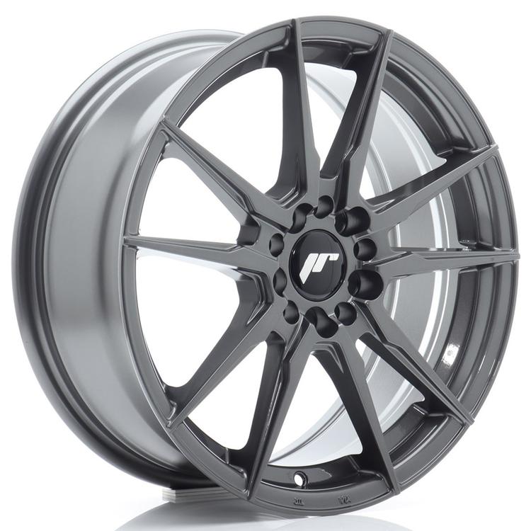 JR Wheels JR21 aluminiumsfelg i Grå, 17"