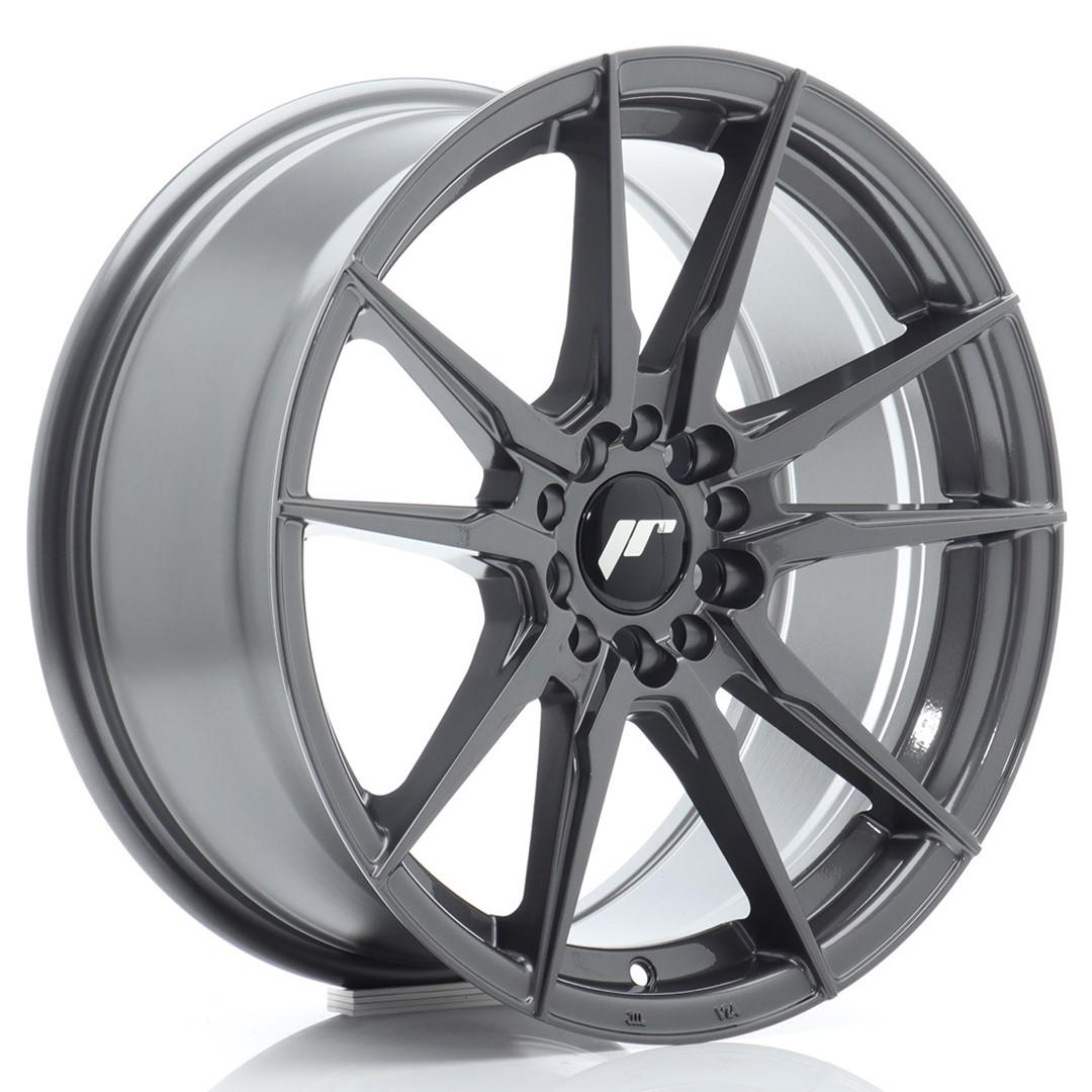 JR Wheels JR21 aluminiumsfelg i Grå, 17"