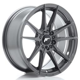 JR Wheels JR21 aluminiumsfelg i Grå, 17"