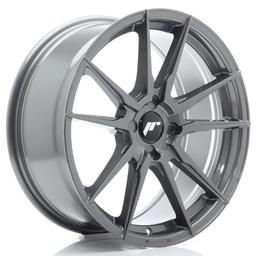 JR Wheels JR21 aluminiumsfælg i Grå, 18"