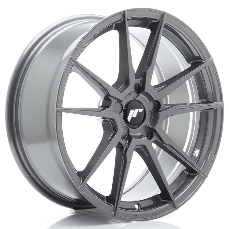 JR Wheels JR21 aluminiumfälg i Grå, 18"