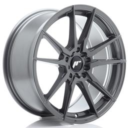 JR Wheels JR21 aluminiumsfelg i Grå, 18"