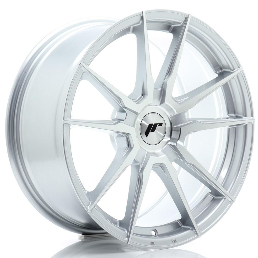 JR Wheels JR21 aluminiumfälg i Silver, 18"